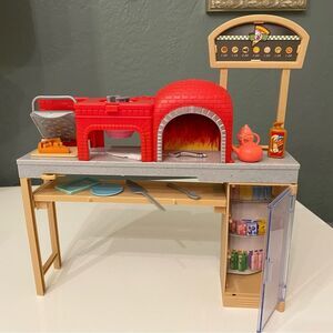 Barbie Pizza Playset Doll and Furniture